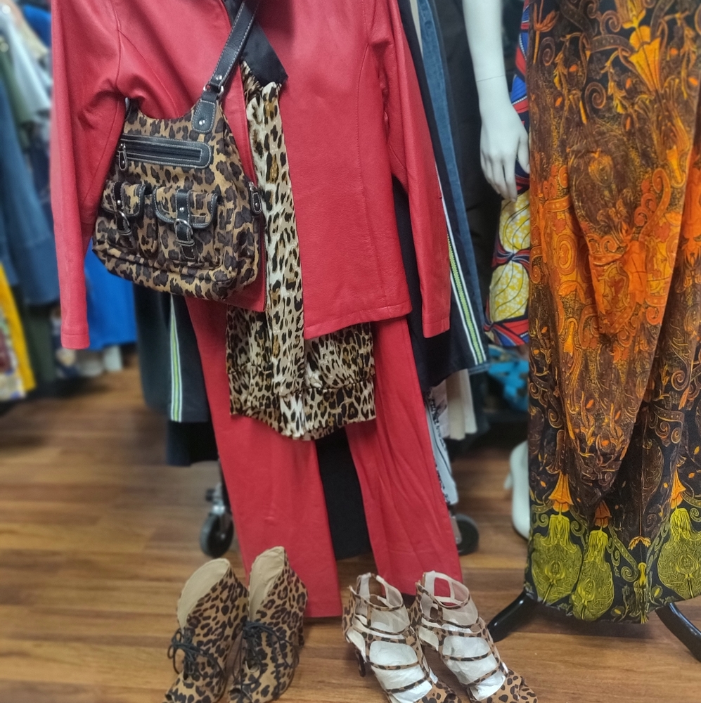 Leather Set with Shoes